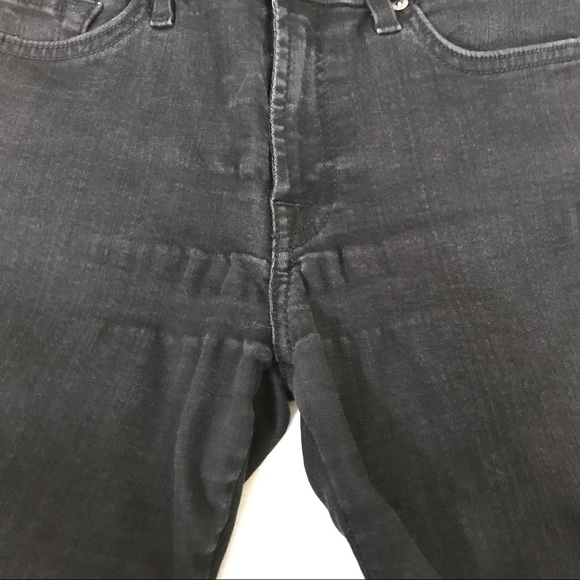 7 For All Mankind - The Skinny Bootcut Jeans Black - Picture 8 of 8